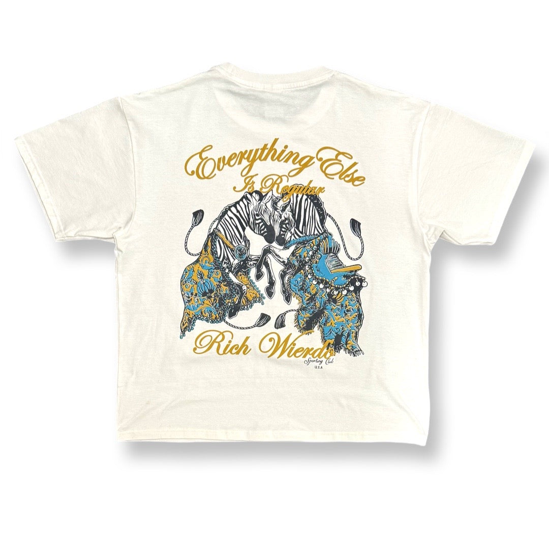 Rich Wierdo  “Regular” Box Cut Tee (White)