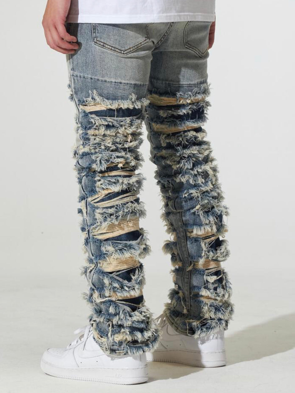 Crysp Denim - Fray Stacked