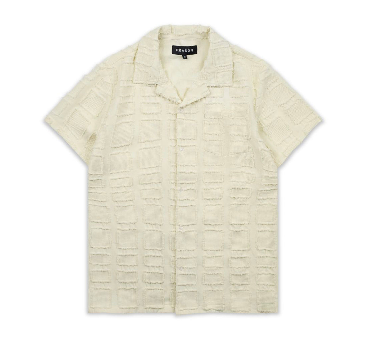 RSN Textured Button Up (Cream)