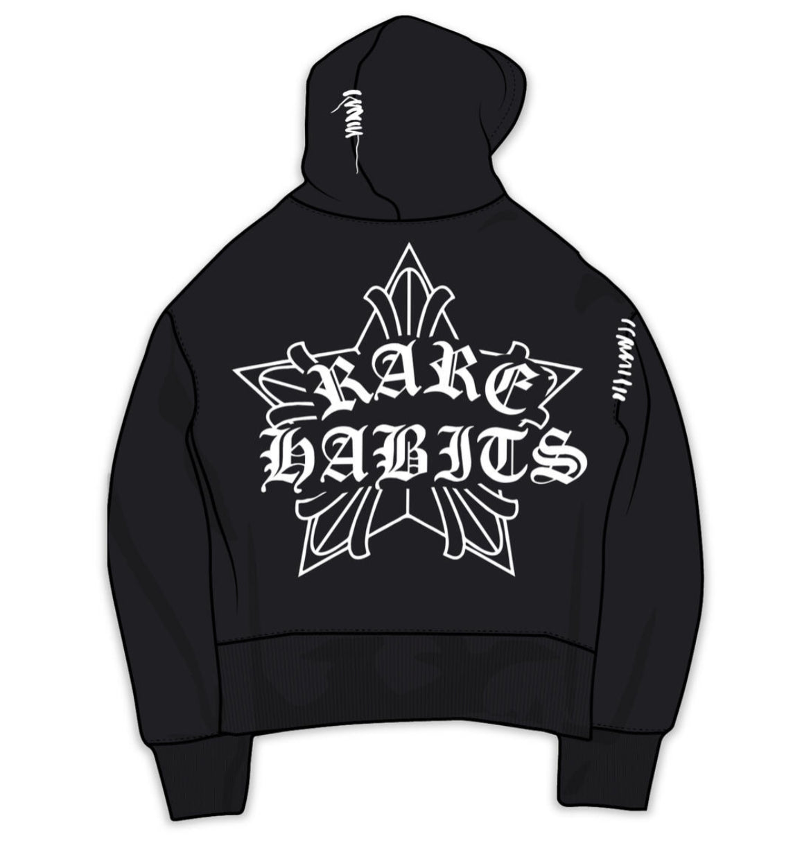 RSN “Bad Habits” Spiked Hoodie