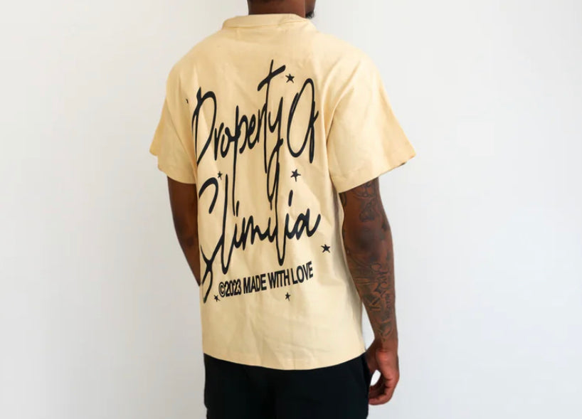 Slimilia “With Love” Tee (Blue)