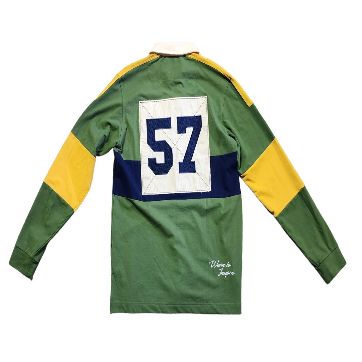 "United Rugby" Long Sleeve Polo - Forest - United Rugby