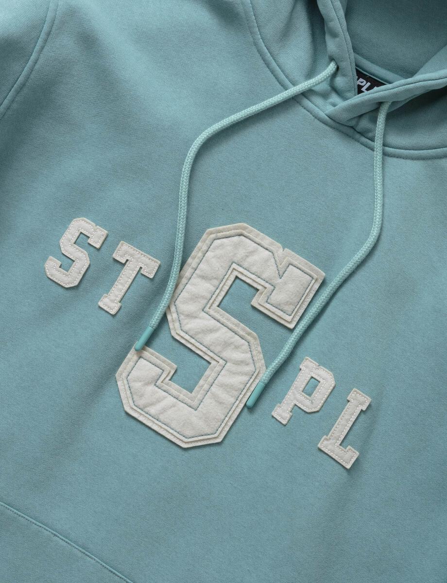 Division Washed Hoodie - Teal