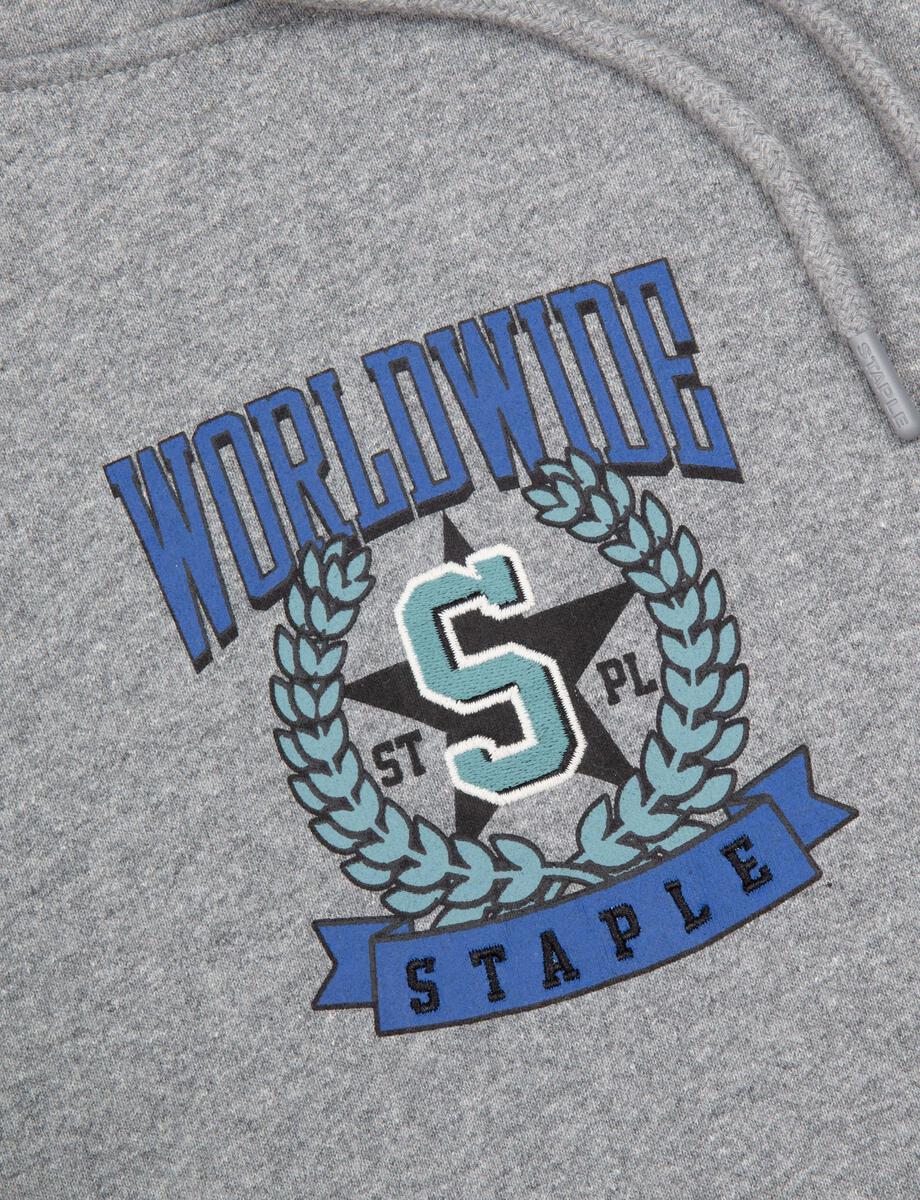 Wooster EMB Hoodie - Heather