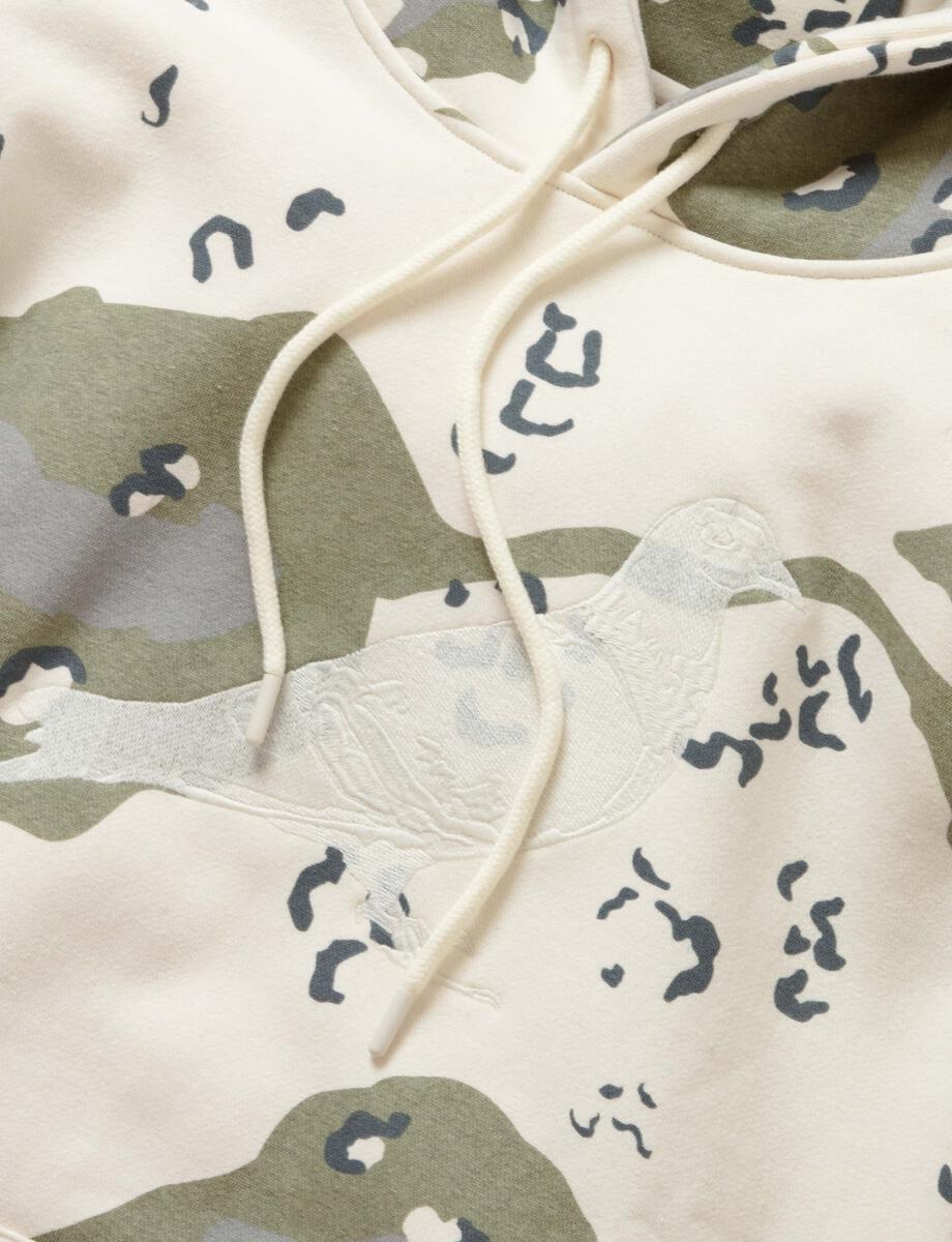 Broadway Washed Pigeon Hoodie-Camo