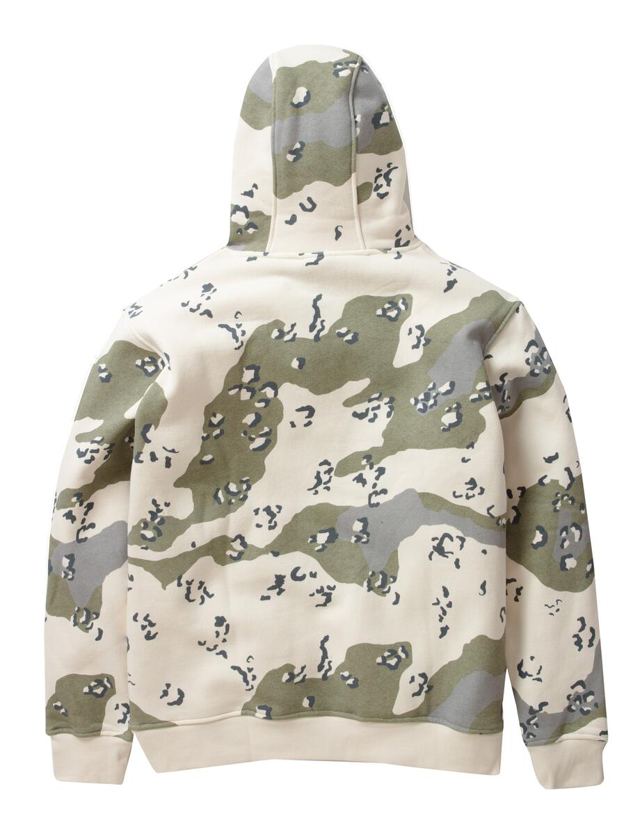 Broadway Washed Pigeon Hoodie-Camo