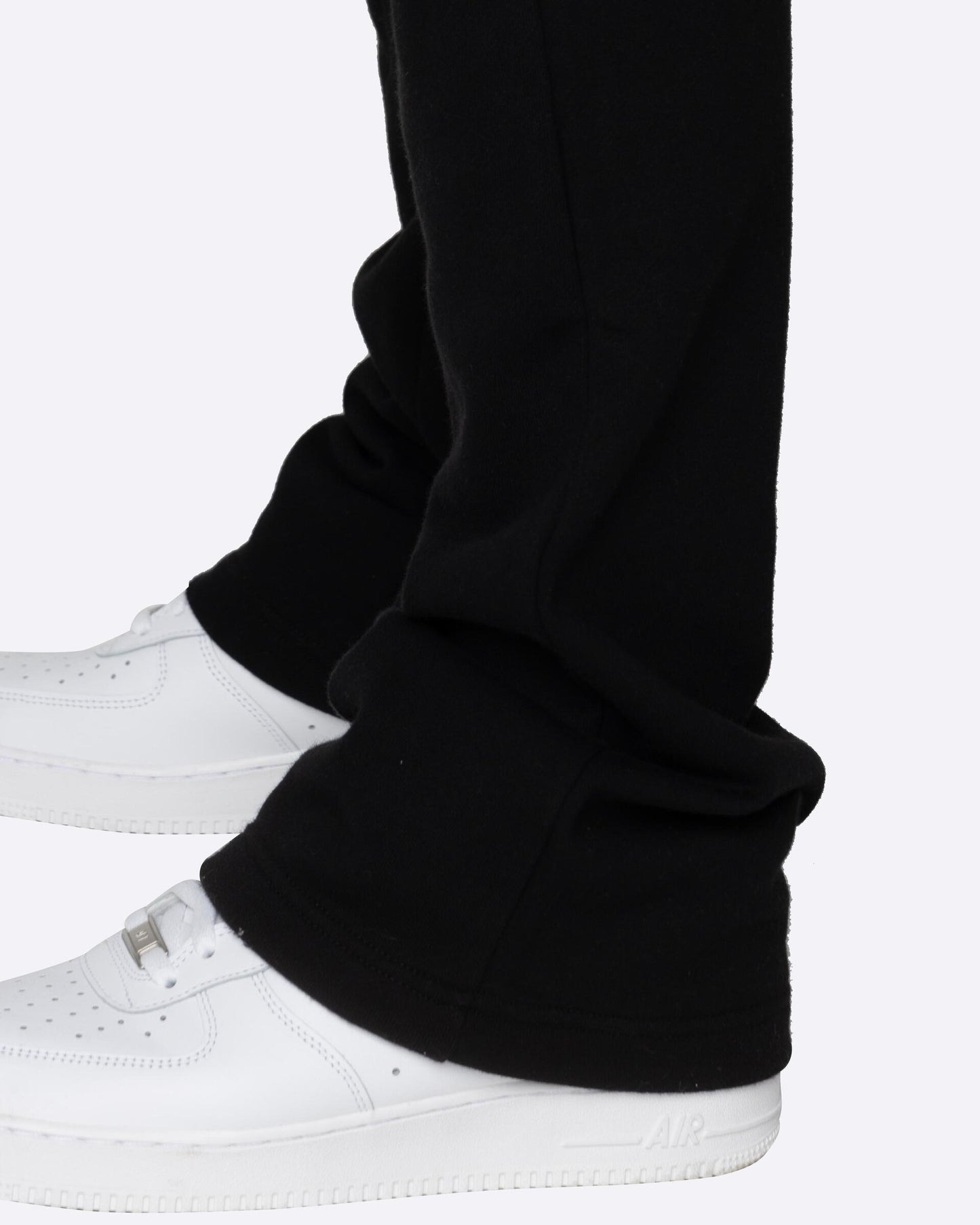 French Terry Flare Pants (Black)