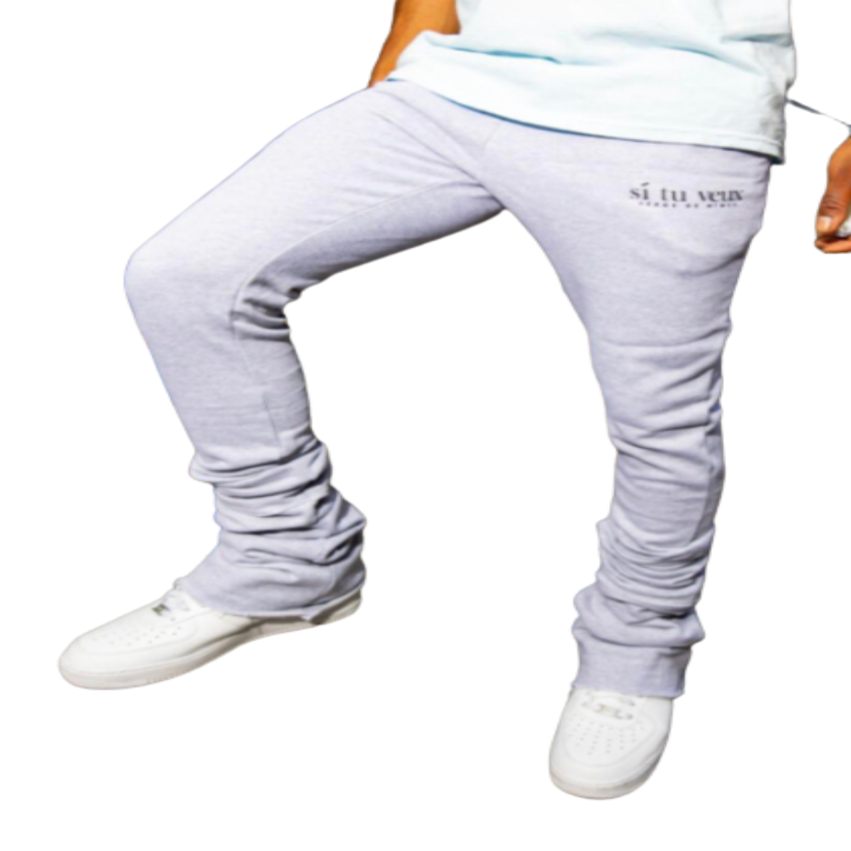 Sweat stack online pants