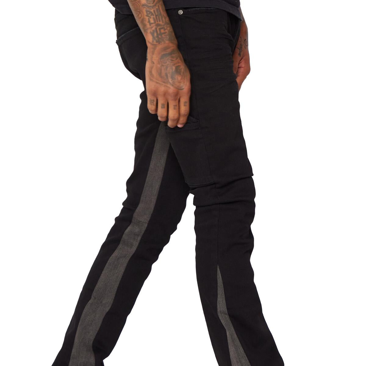 Jeans “Nebula” Black Grey