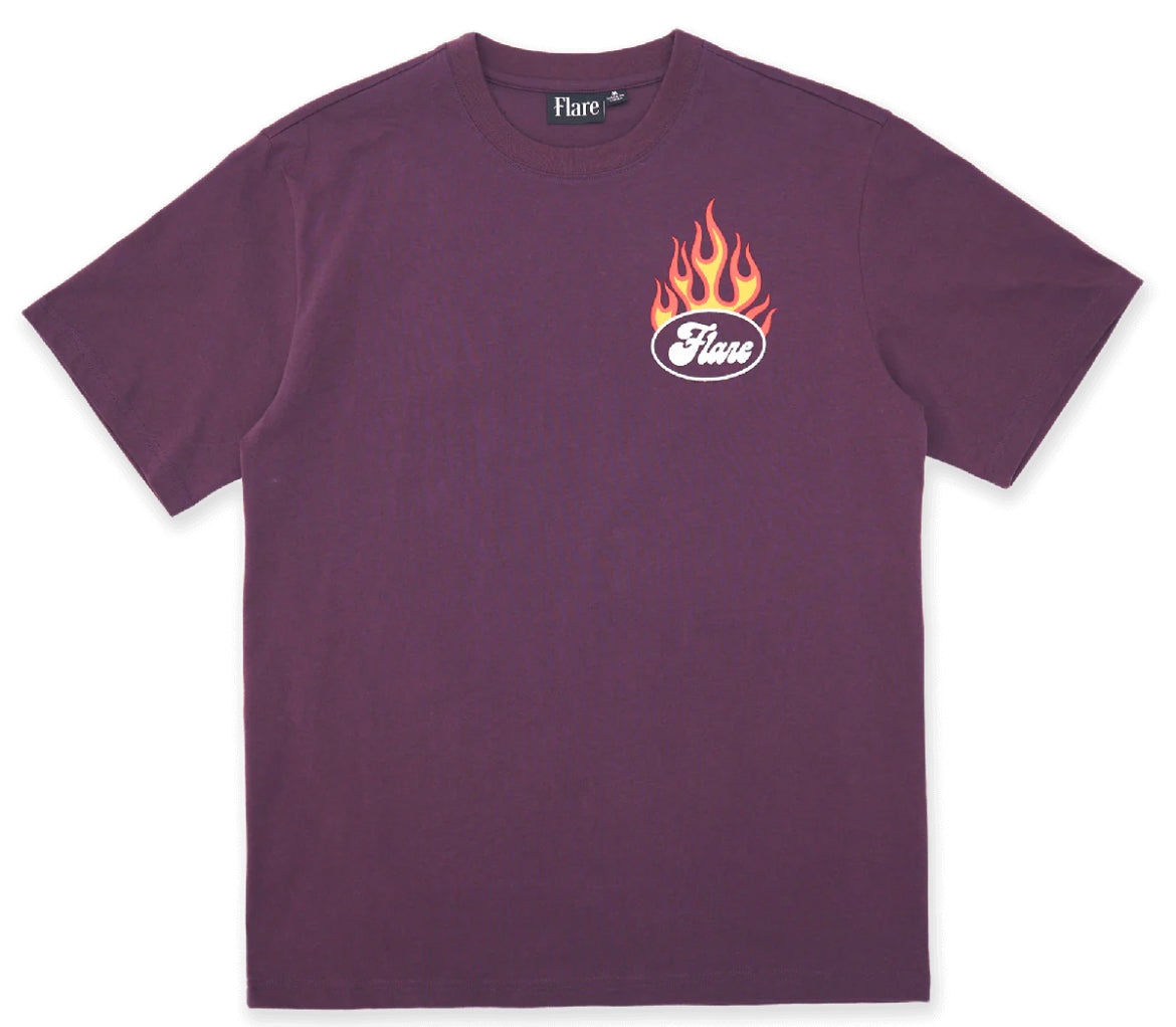 Flare Inc “Light The Fire” Tee (Choco)