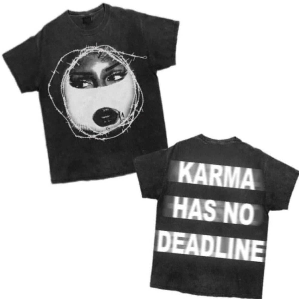 Leila & Stitch “Karma”Tee