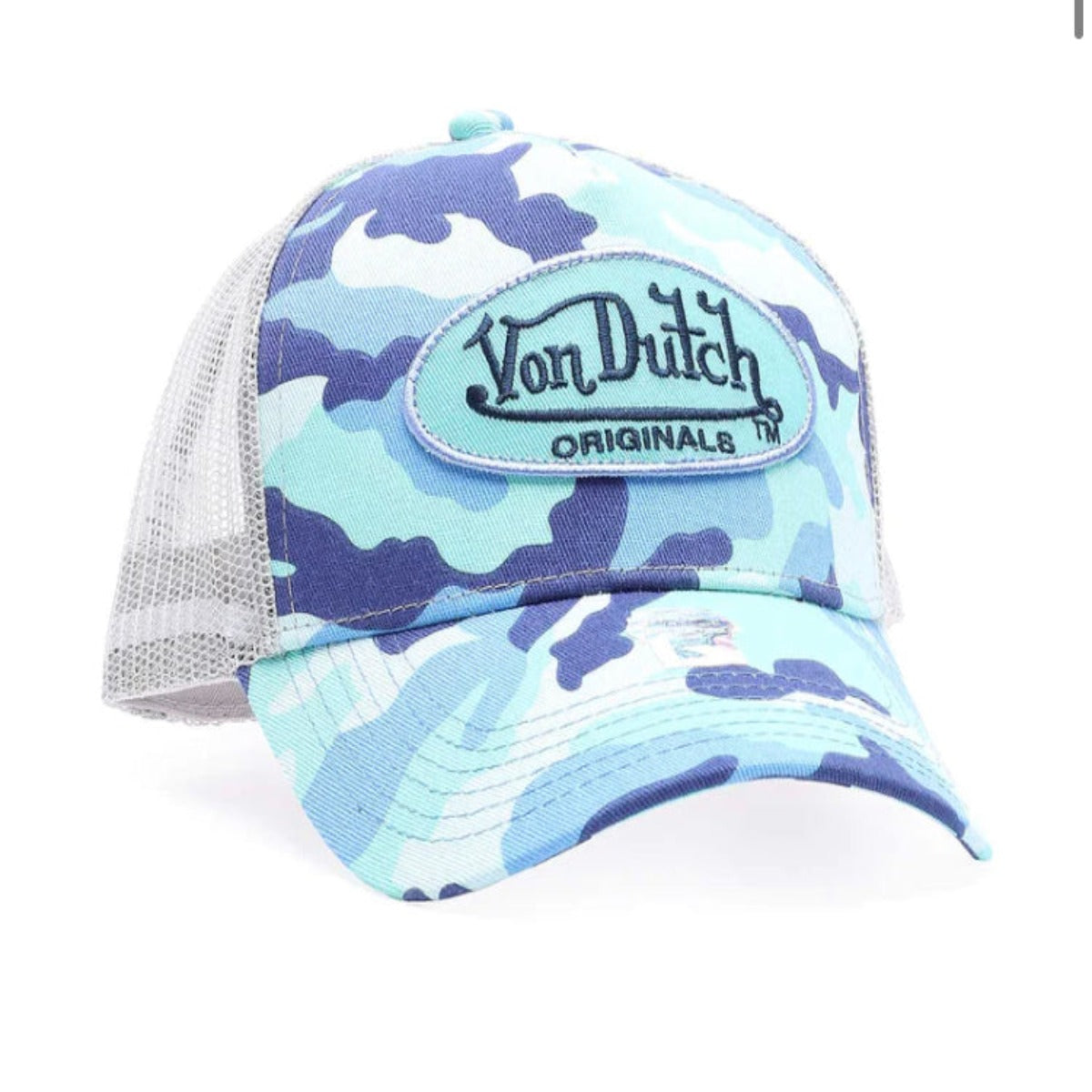 Von Dutch Trucker aqua camo