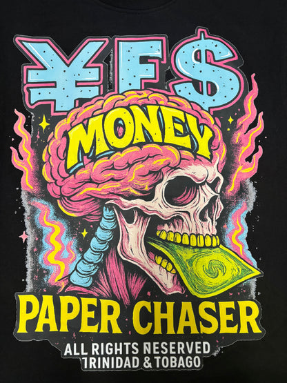 YFS “Paper Chaser” Distressed Sleeveless Tee (Blk)