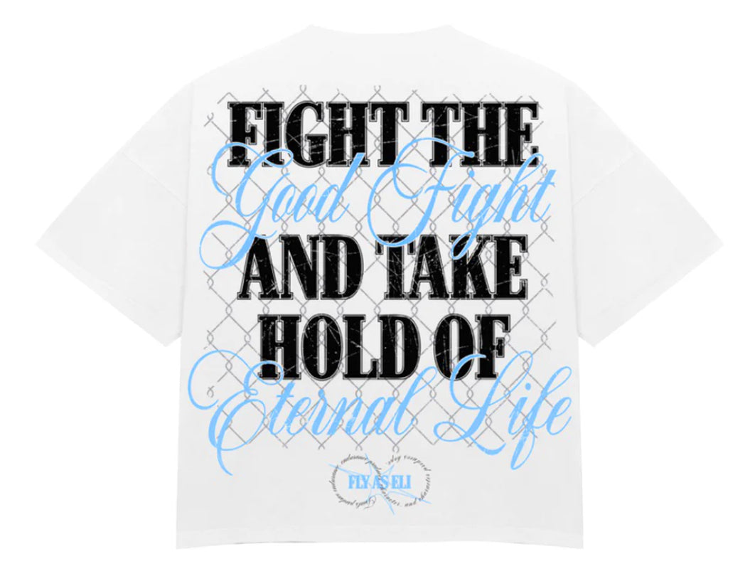 Fly As Eli “Purpose” Distressed Tee