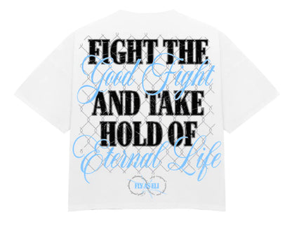 Fly As Eli “Purpose” Distressed Tee