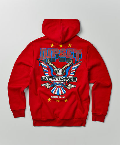 RSN “Dipset Members” Hoodie (Red)