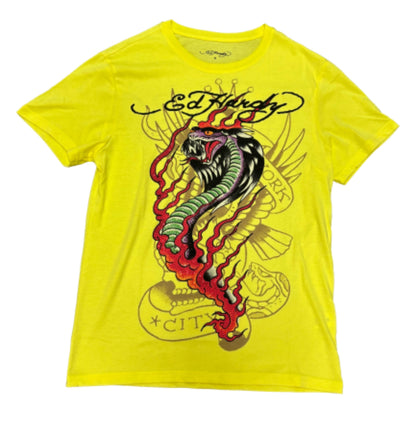 Ed Hardy “Cobra” Rhinestone Tee