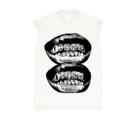 Lonely Hearts Club “Grillz” Sleeveless Tee