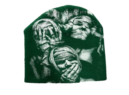 28 Gramz “No Evil” Beanie (green)