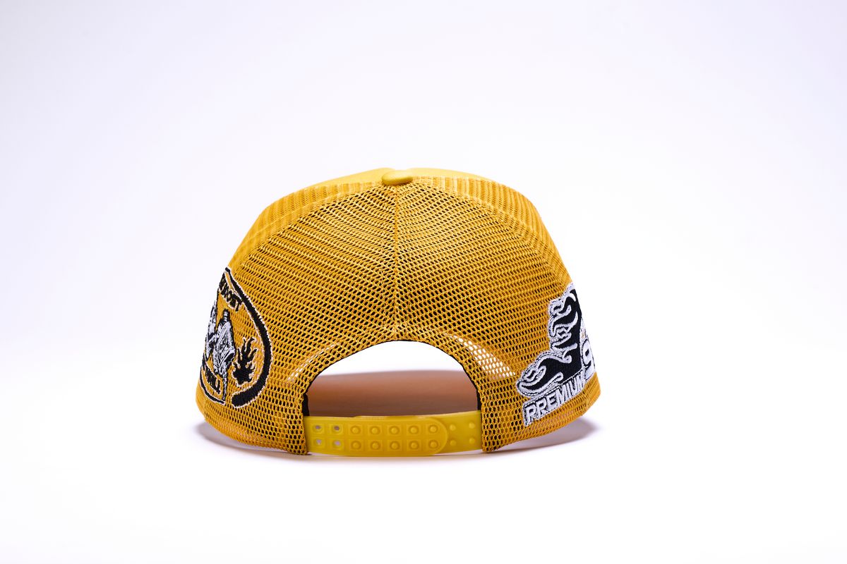 Gas Brand Trucker Hat (Yellow)
