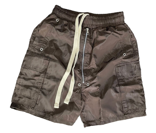 Real Ones Nylon Cargo Short (Brown)