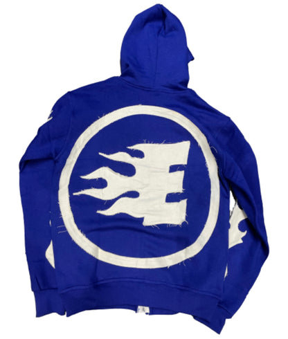 Endless Racks “OTF” Zip Up Hoodie (Blue)