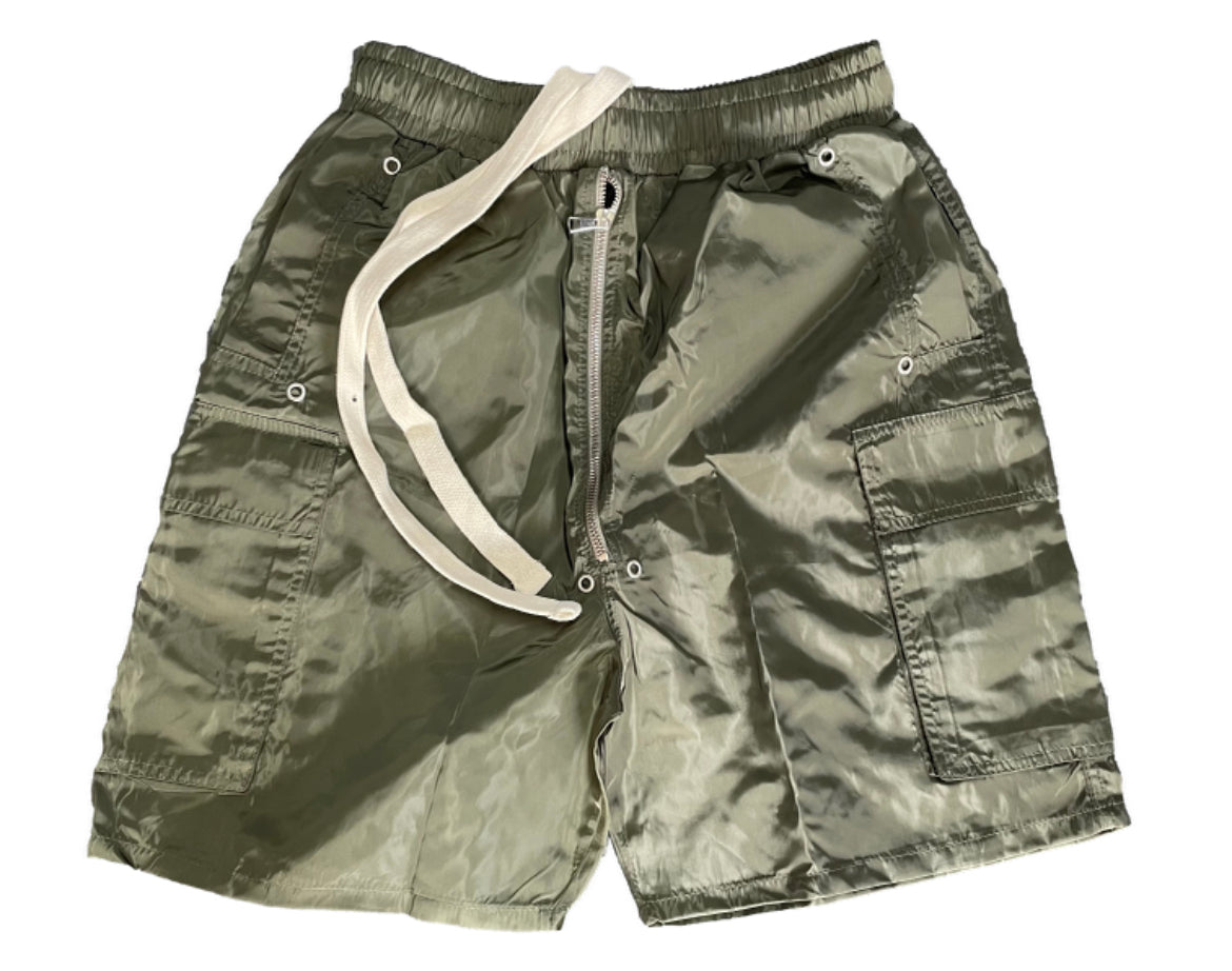 Real Ones Nylon Cargo Short (Forest)