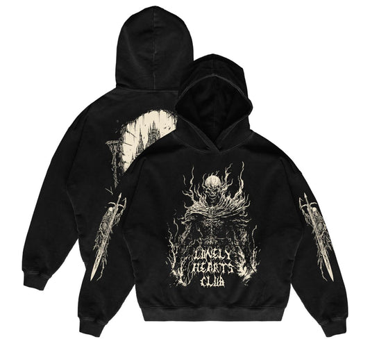 Lonely Hearts Club “Dark Knight” Heavy Weight Hoodie