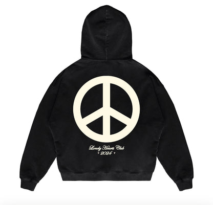 Lonely Hearts Club “Inner Peace” Heavyweight Hoodie (Blk)