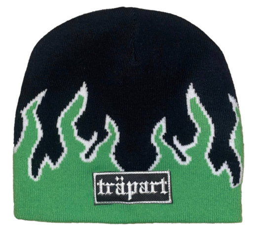 Trapart Flame Beanie (Green) we