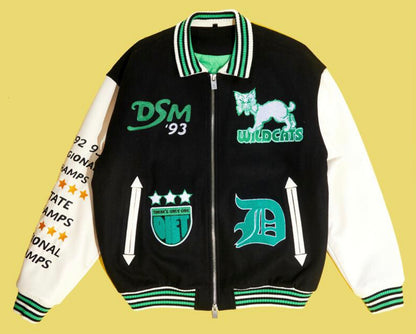 Diet Starts Monday “Wild Cats” Varsity Jacket