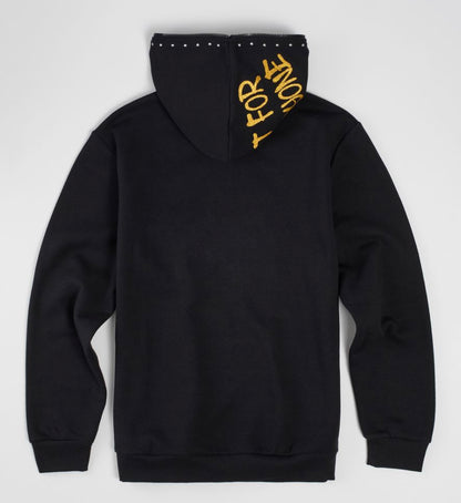 RSN “Glory” Studded Full Zip Hoodie (Blk)