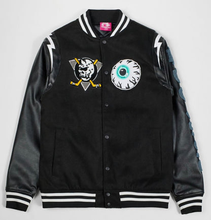 Mishka “Trouble” Varsity Jacket (Blk)