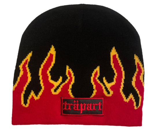 Trapart Flame Beanie (Red)