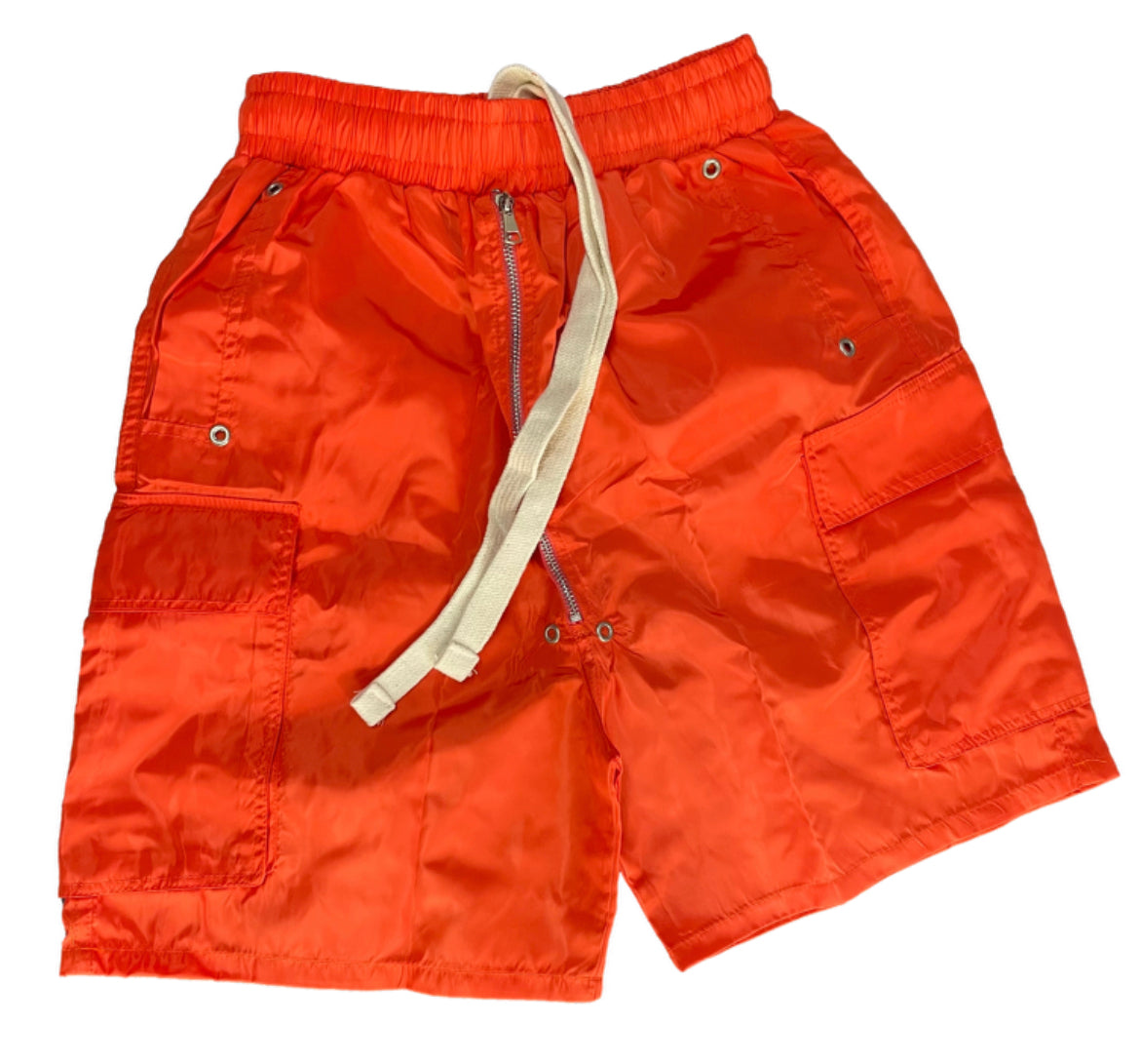 Real Ones Nylon Cargo Short (Orange)