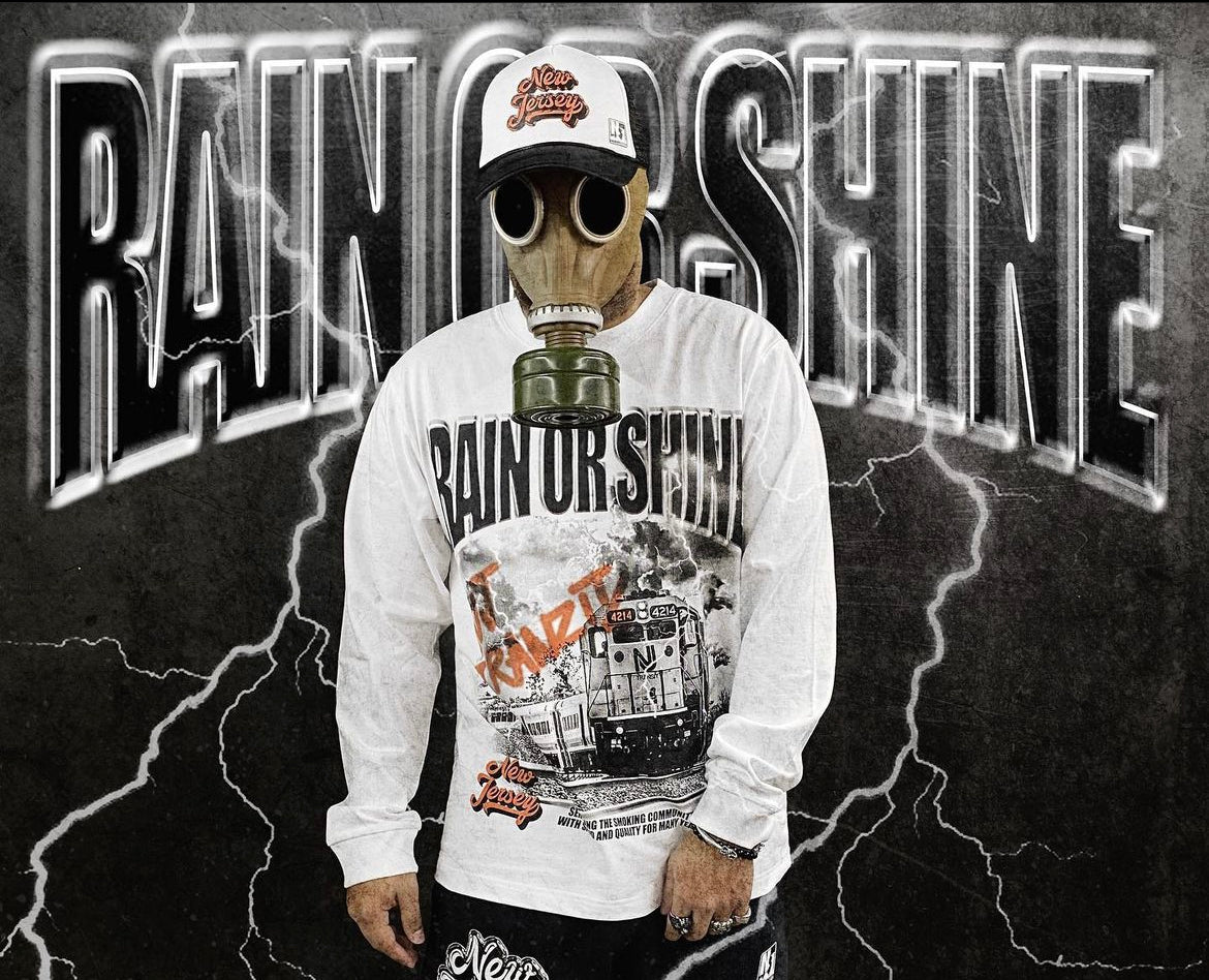 NJ Tranzit “Rain Or Shine” L/S