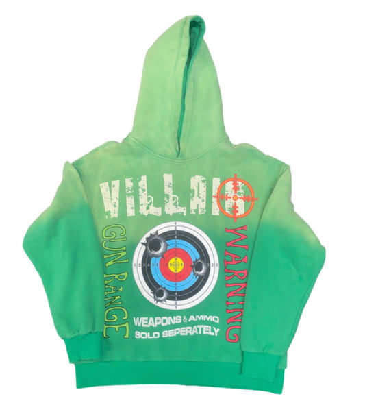 Villain “Gun Range” Hoodie (Green)