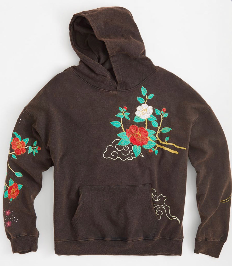 RSN “Washed Embroidery” Box Cut Hoodie