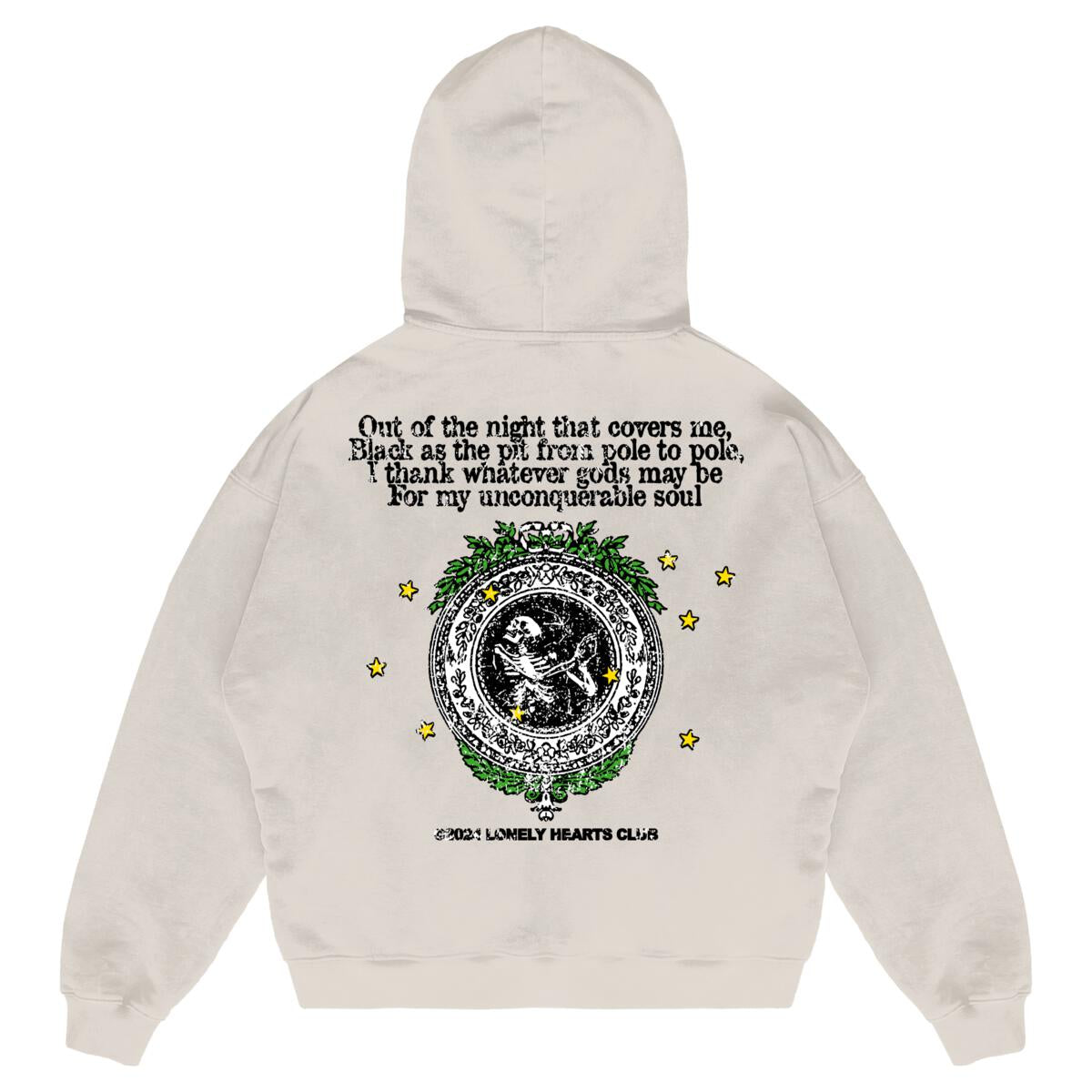 Lonely Hearts Club “Only Death Is Real” Heavy Weight Hoodie