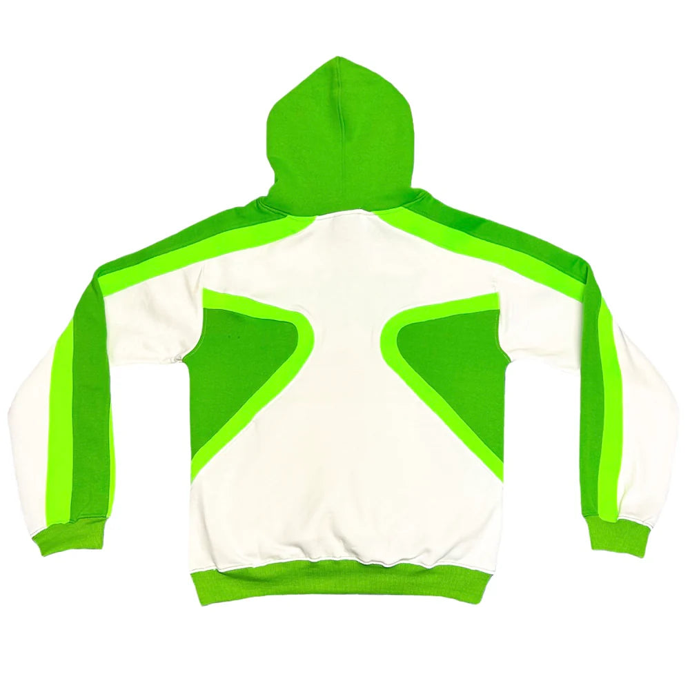 Fly As Eli Panel Hoodie(Green)