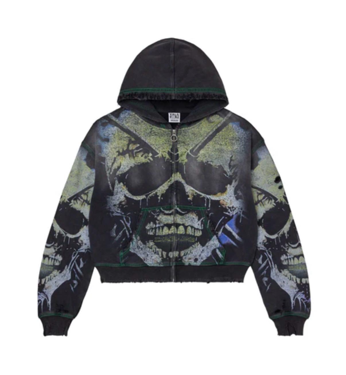 Vale Forever “Grave Digger” Zip up