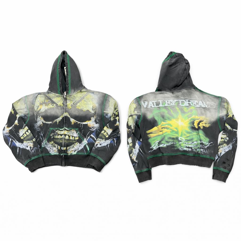 Vale Forever “Grave Digger” Zip up