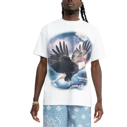 Midnight Joyride Tee - Vintage White