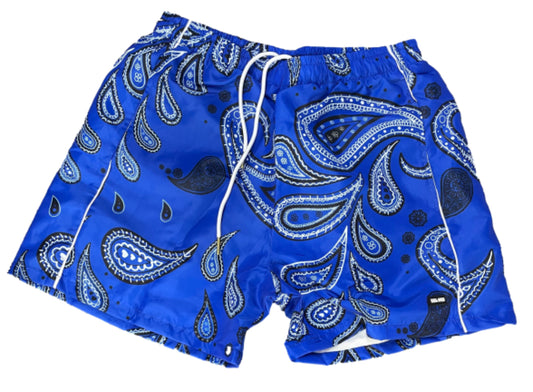 Real Ones Paisley Shorts (Blue)