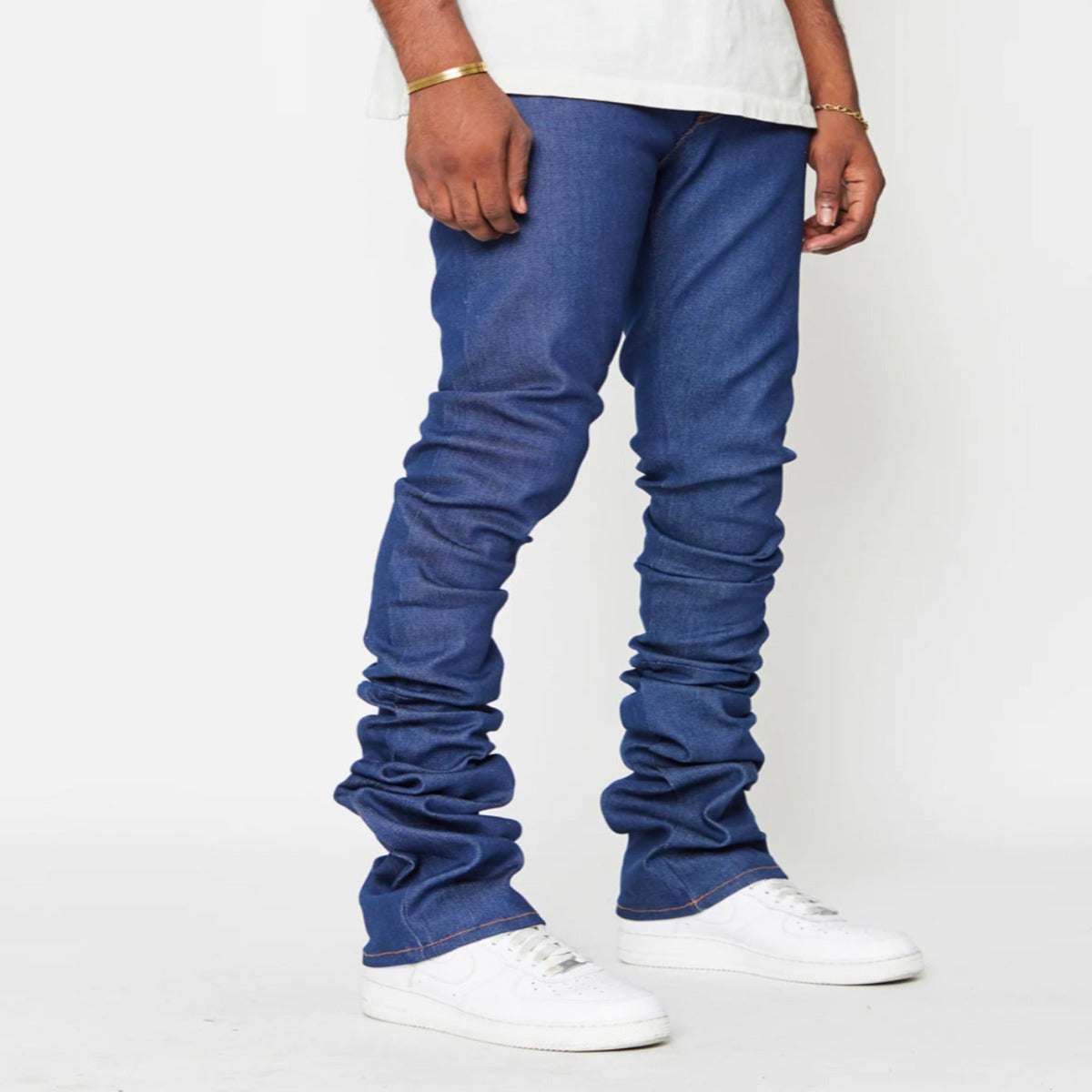 Golden Denim Raw Stacked Denim