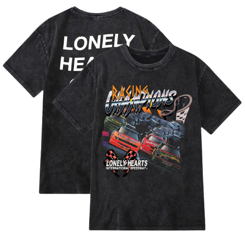 Lonely Hearts Club “Daytona” Acid Wash Tee