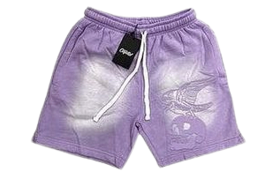 Culture Capital “Capitalize” Shorts (Lavender)