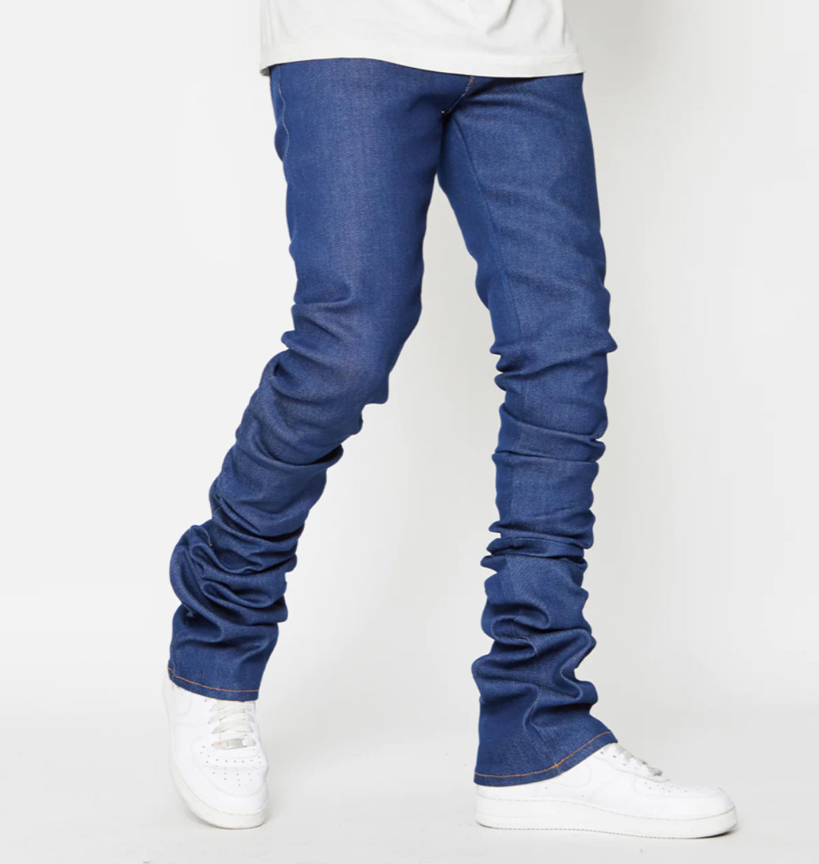 Golden Denim Raw Stacked Denim