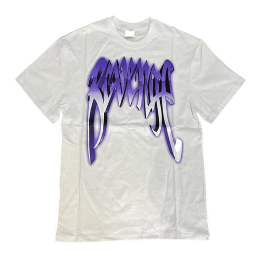 Revenge Purple Logo Tee