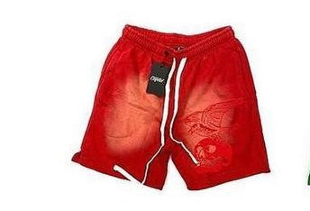 Culture Capital “Capitalize” Shorts (Red)